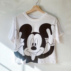 Mickey Silly Face Tee